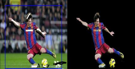 Learn to use GrabCut algorithm to extract foreground in images. We cover cv2.grabCut() with both rectangle and mask initialization modes.